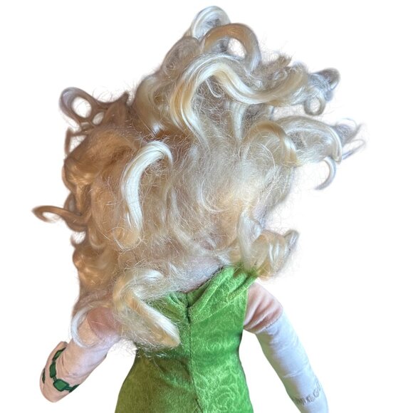 Vintage Disney Store Miss Piggy Plush Doll 20" Green Dress Embroidered Details P - Picture 10 of 14